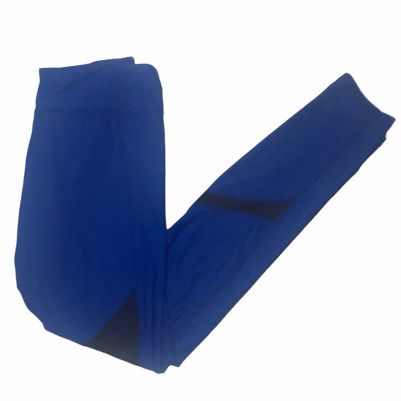 K1 Pro NYC Pants - KI Pro NYC Black/Blue Performance Leggings